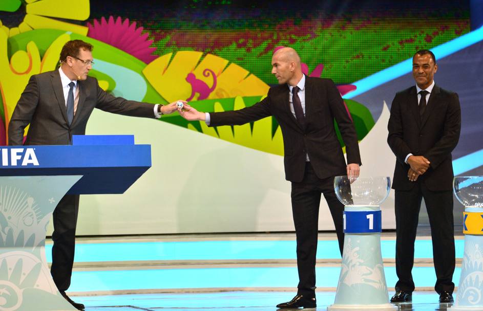 Zidane ben contento: Francia con Svizzera, Ecuador e Honduras. Afp